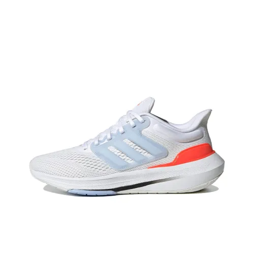 Adidas Ultrabounce Slip-resistant Abrasion-resistant Lightweight Low-Top Running Shoes Women's White Blue Gray Adidas Ultrabounce Противоскользящие Устойчивые к истиранию Легкие Низкие Беговые Кроссовки Женские Белые Синие Серые