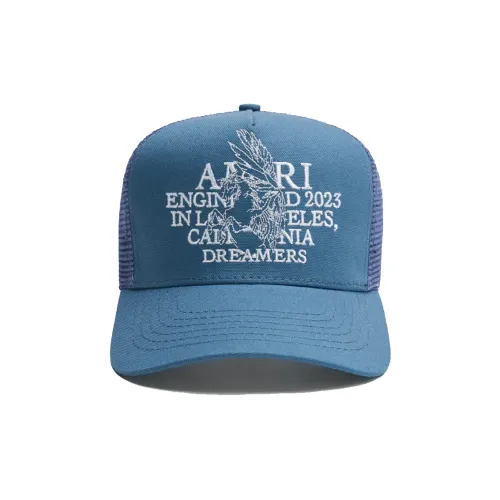 AMIRI Бейсболка из холста, синего цвета, унисекс