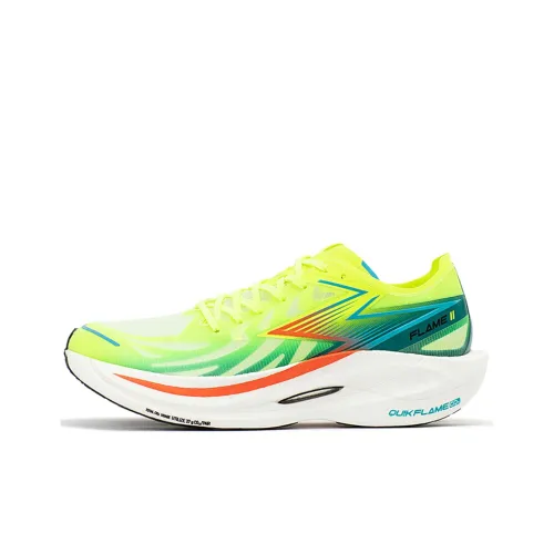 361° Feiran 2 MIRO Low Топ Беговые кроссовки Мужской Темный Озерный зеленый