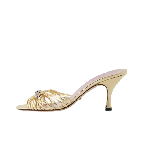 GUCCI Слипоны Женские Золото