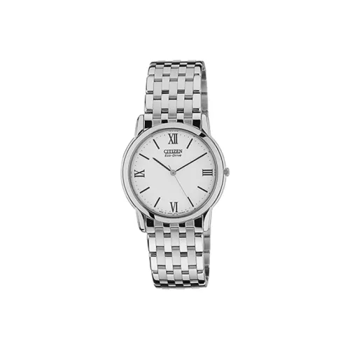 CITIZEN Ecology Drive Collection Светильник Кварцевый механизм Часы Мужские Белый циферблат