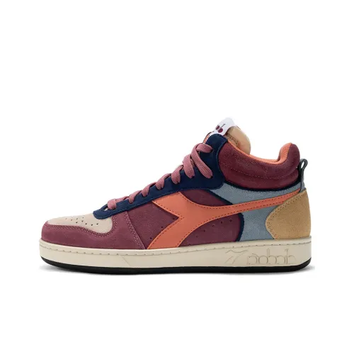 DIADORA Magic Basket Скейтборд Кроссовки MID Топ Фуксия Женские