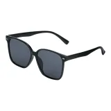 C1 Ярко-черная оправа с серыми линзами