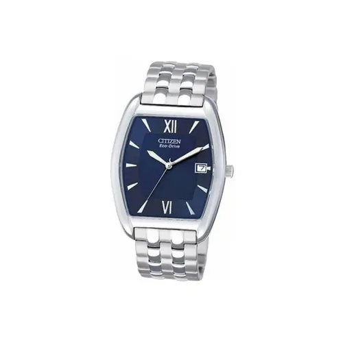 CITIZEN Ecology Drive Collection Световой Кварцевый Механизм Мужские Часы Синий Циферблат