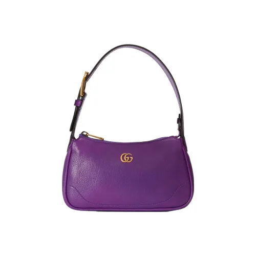 GUCCI Aphrodite Кожа Плечевая Сумка Маленькая Сумка через плечо Женская Сумка Фиолетовая