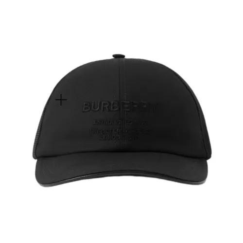Burberry Хлопковые кепки черные мужские