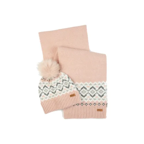 BARBOUR Полиэстер Beanies Женские Розовый