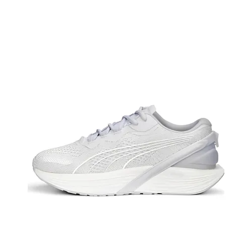 PUMA Run XX Nitro SHINE Шокабойеры Противоскользящие Устойчивые к истиранию Низкий Топ Беговые кроссовки Женские Светло-фиолетовый