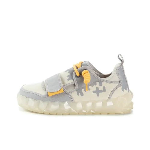 OTZSHOES Скейтборд Кроссовки Низкие Светло-Серые Унисекс