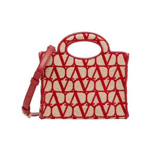 Valentino Овчина с тканью сумка-тоут сумка на плечо мини женская