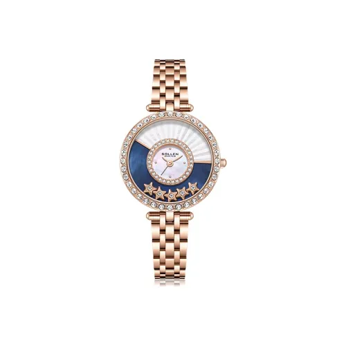 SOLLEN Кварцевый механизм Часы Женские Жемчужная раковина Циферблат SL453