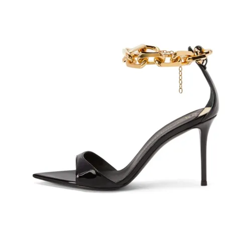 Giuseppe Zanotti GZ Intriigo Стильные Сандалии 9 см Женские Черные