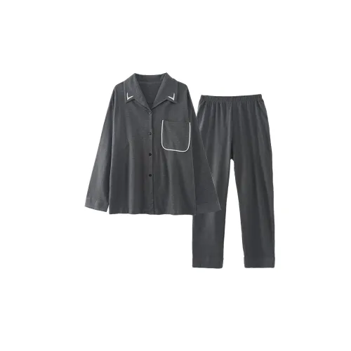 Chun Xi Серый Мужской Пижамный Комплект