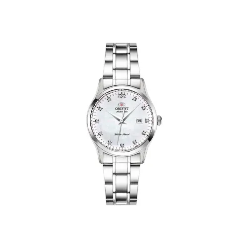 ORIENT Автоматический Механический Механизм Нержавеющая Сталь Ремешок Часы 31 мм Женские Часы
