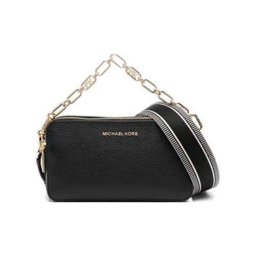 MICHAEL KORS Jet Set Каменная кожа Camera Сумка Сумка через плечо Маленькая Женская Черная