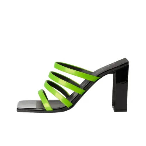 Giuseppe Zanotti GZ Слипоны Женские Черный Зеленый