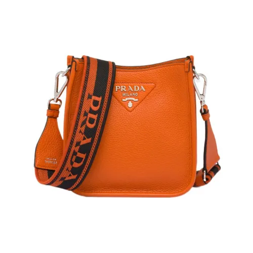 PRADA Сумка через плечо из кожи сумка на плечо женская папайя