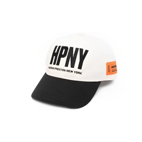 HERON PRESTON Хлопковые кепки, белый, мужской