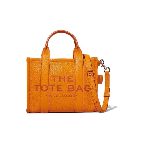 MARC JACOBS Full GRAIN LEATHER Тоут Сумка Сумка для покупок Сумка через плечо Сумка на одно плечо Мини Женская Апельсин