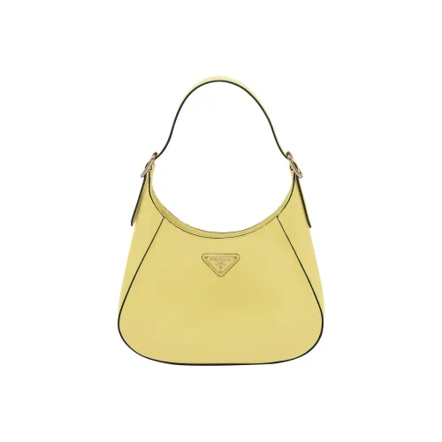PRADA Кожа Сумка Сумка через плечо Женская Светло-желтая