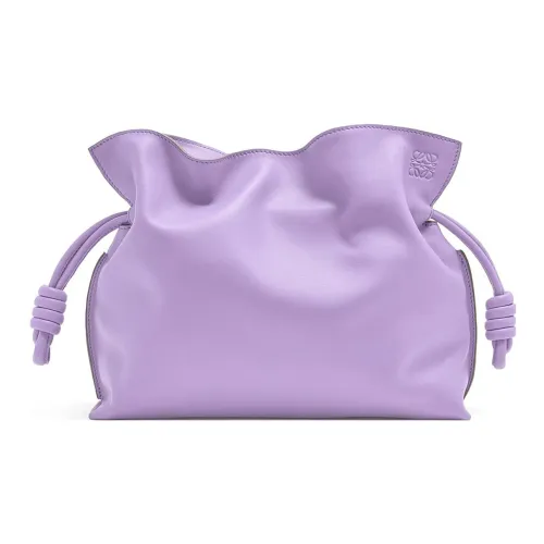 LOEWE Nappa Коровья кожа Одно плечо Через плечо Клатч Женский Светло-фиолетовый