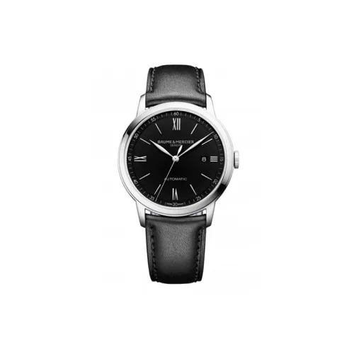 Baume & Mercier Автоматический Механический Механизм Мужские Часы 42 мм Черный