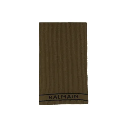 BALMAIN Шерпа Шарфы Коричневый Мужской