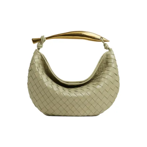 Bottega Veneta Sheepskin Bag Small Women's Green Bottega Veneta Овчина Сумка Маленькая Женская Зеленая