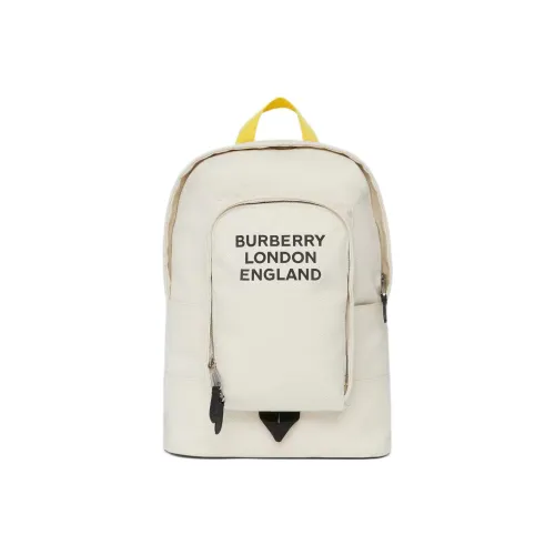 Burberry Хлопок Холст Рюкзак Большой Мужской Canary Yellow