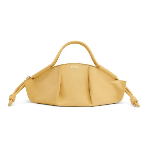 LOEWE Яркий Наппа Коровья кожа Пельменная сумка Сумка через плечо Сумка Женская Масляная