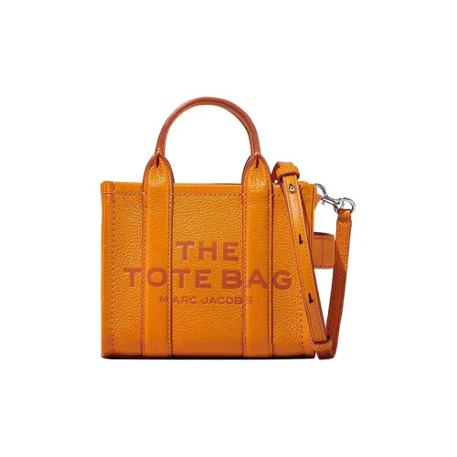 MARC JACOBS Full GRAIN LEATHER Тоут Сумка Сумка для покупок Сумка через плечо Сумка Экстра мини Женская Апельсин