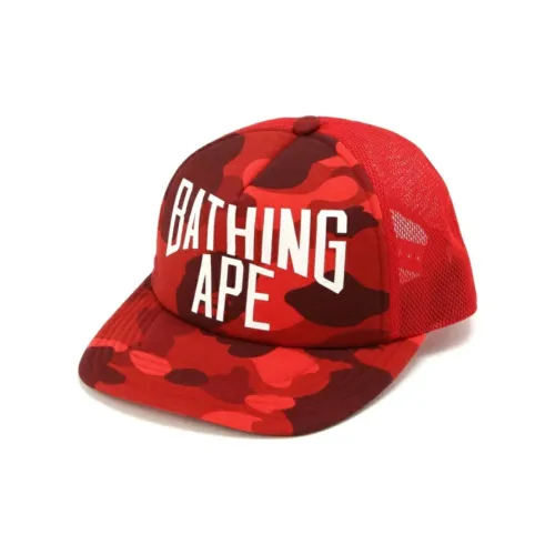 A BATHING APE Кепки Мужские Red