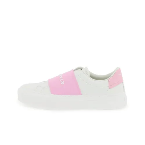 Givenchy Городской Sport Low Топ Стильные Скейтбординги Женские Белые Розовые