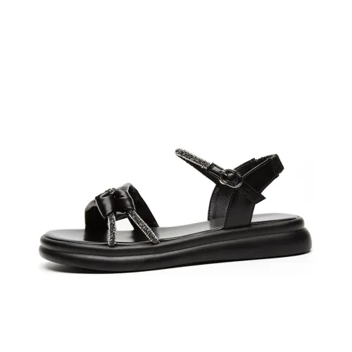 Daphne One Ремень Сандалии Женские Черный Белый