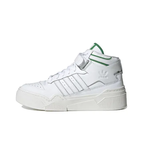 Adidas Originals FORUM Bonega 2B MID Топ Кроссовки для скейтбординга Женские Белый Зеленый