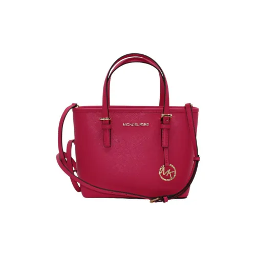 MICHAEL KORS Jet Set Travel Кожа Тоут Сумка Сумка для покупок Сумка Сумка через плечо Женская Фуксия