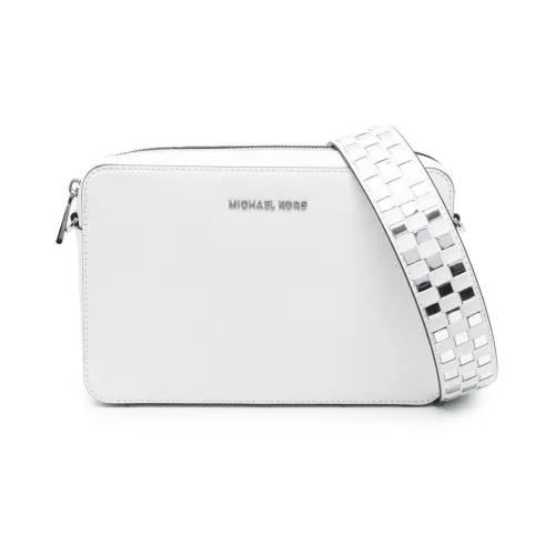 MICHAEL KORS Телячья кожа Курьерская сумка Сумка через плечо Женская Белая