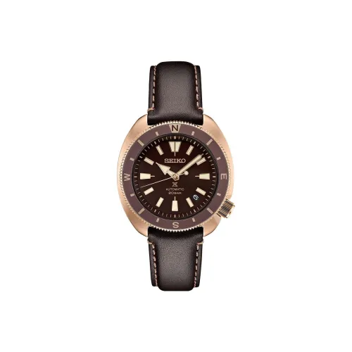 SEIKO Автоматический Механический Механизм Мужские часы Prospex 42,4 мм Кофейный