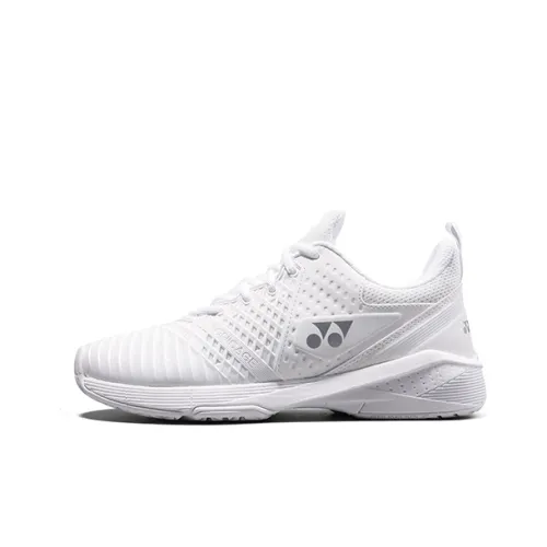 YONEX Power Cushion Sonicage 3 Теннисные кроссовки Низкий топ Белый Женский