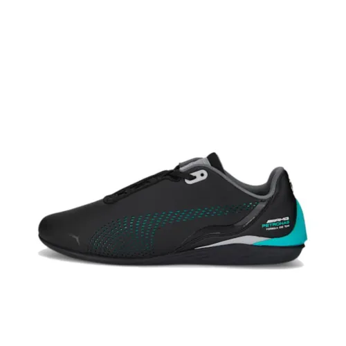 PUMA Mercedes AMG Petronas F1 Drift Cat Low Топ Спортивная Повседневная Обувь Унисекс Черный Синий