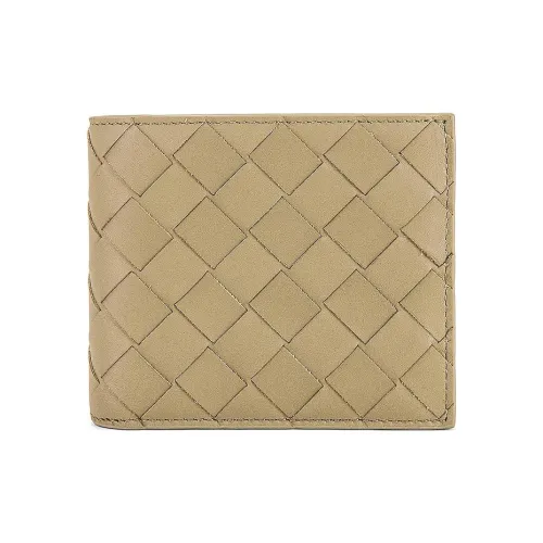 Bottega Veneta Кошелек из коровьей кожи Мужской Светлый Умбра