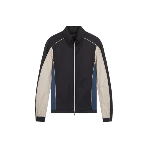 Zzegna Темно-синие мужские куртки