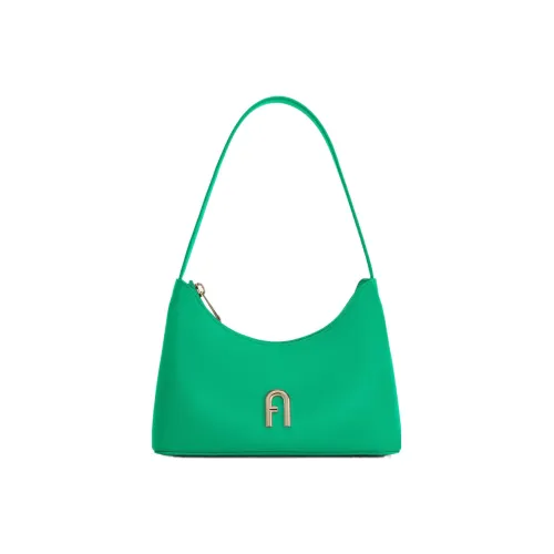 Furla Diamante Телячья кожа Плечевая сумка Сумка Сумка через плечо Женская Зеленая