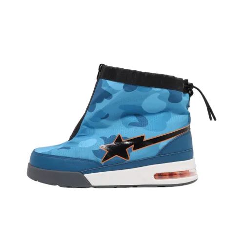 HONEYCOMB x A BATHING APE ROAD STA Высокий Топ Стильный Скейтбординг Мужской Синий