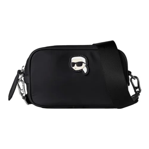 Сумка Karl Lagerfeld Camera из полиуретана сумка через плечо женская черная