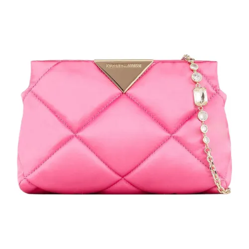 EMPORIO ARMANI Полиэстер Плечевая сумка Женская Фуксия