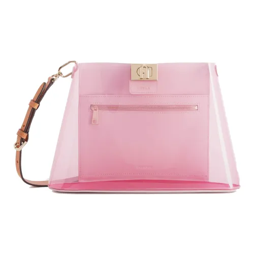 Furla 1927 Collection с телячьей кожей желе сумка через плечо сумка на плечо женская розовая