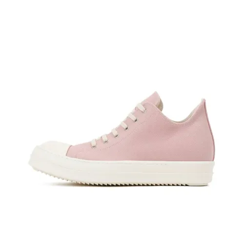 Rick Owens DRKSHDW Низкий Топ Стильный Скейтбординг Мужской Розовый