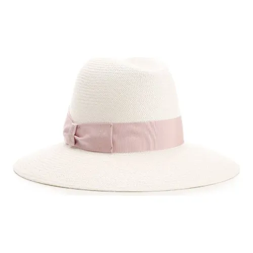 Borsalino Straw Cylinders Women's Ecru Борасино Straw Cylinders Женские Экрю