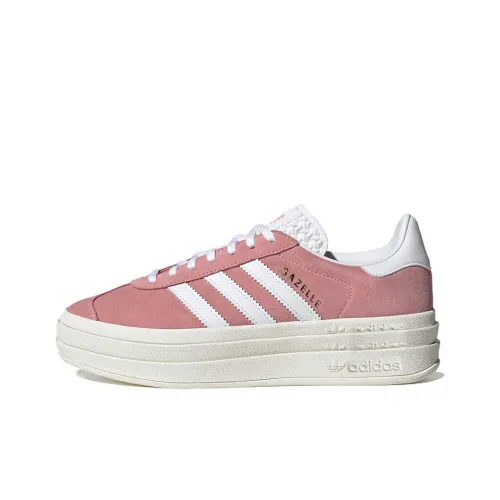 Adidas Originals GAZELLE BOLD Низкие Кроссовки для скейтбординга Женские Розовые